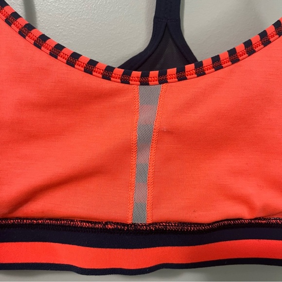 Lululemon Flow Y Bra IV Sea Stripe Light Flare Inkwell - Picture 12 of 16